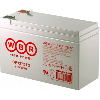 Батарея аккумуляторная WBR GP1272 F2 (12V28W)